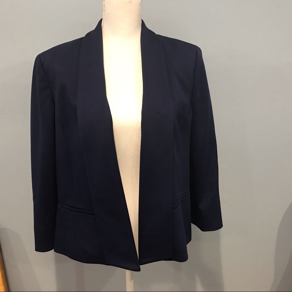 Black Label by Evan Picone. Blue blazer